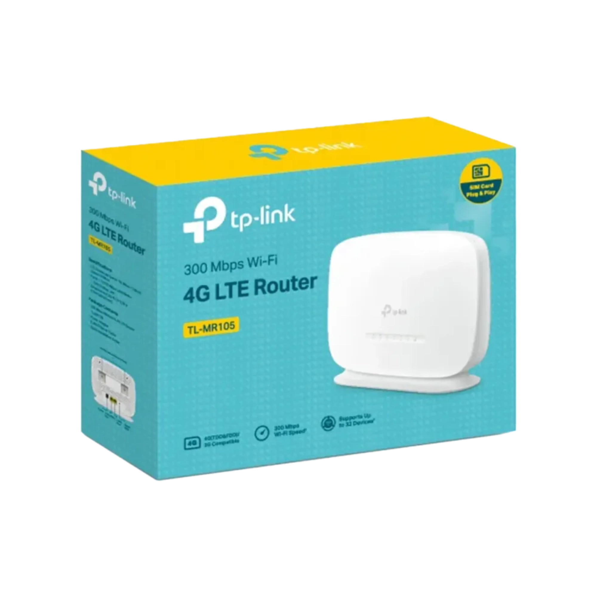 TP-Link TL-MR105 300Mbps Wireless N 4G LTE Router
